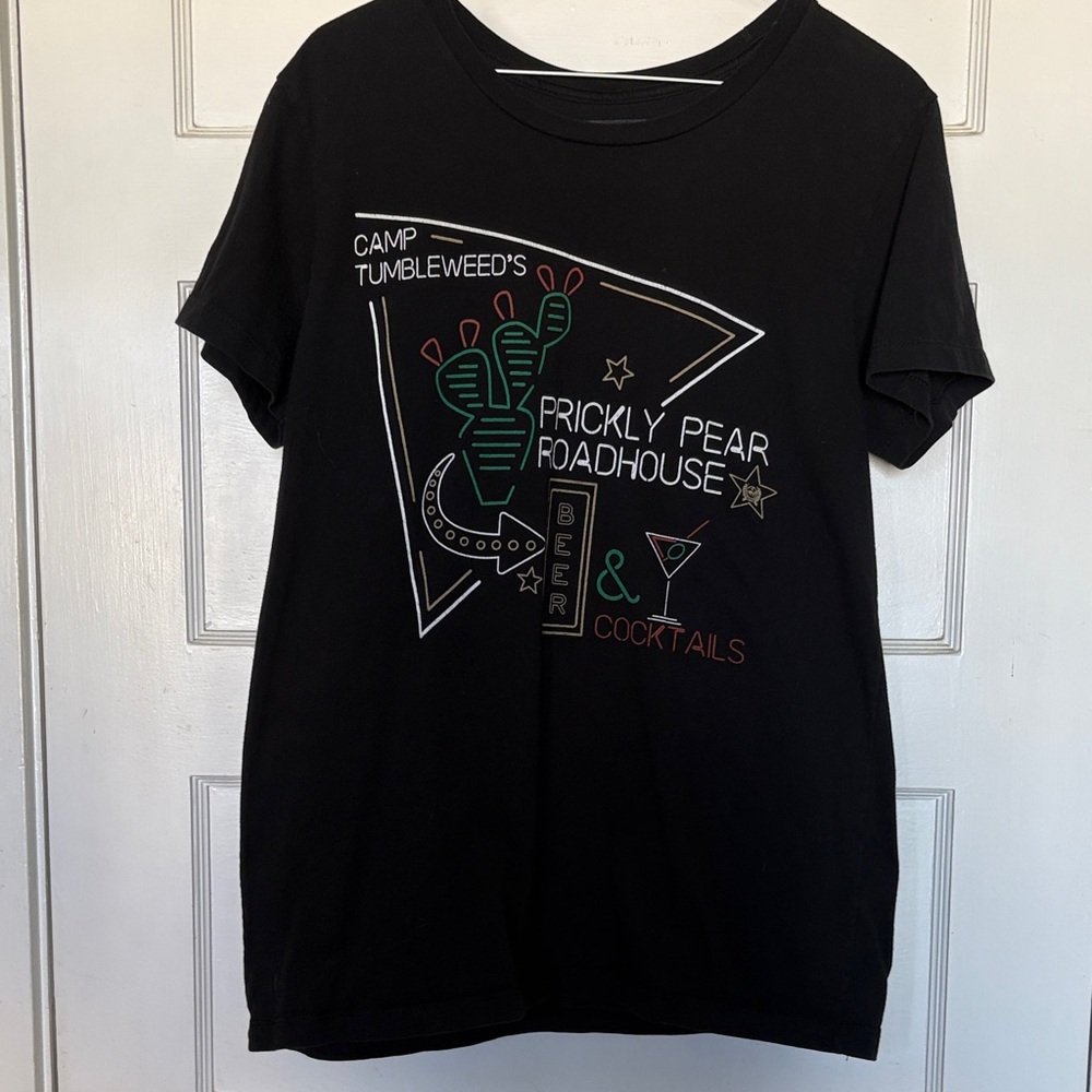 Cinch Black Camp Tumbleweed Graphic Tee Size M